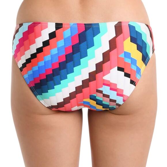 La Blanca Women’s Slice Adjustable Loop Hipster Bikini Swimsuit Bottom Size 6 - Picture 2 of 2